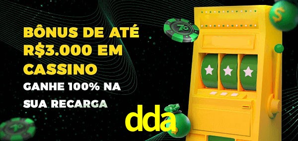 dda melhor bônus de depósito